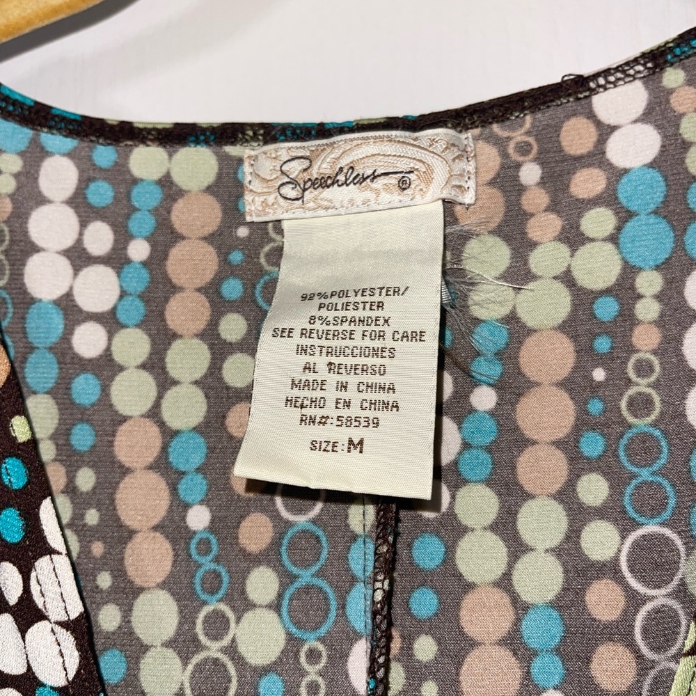 Stylish Multicolor Patterned Dress - image 3